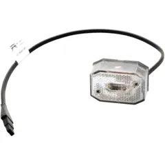Positionsleuchte weiß 0.5 Meter DC Kabel für Anhänger