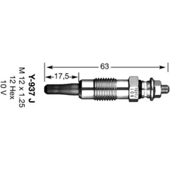 Glühkerze NGK D-Power 5 für Motorräder