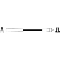 Zündkabel 410 050 für Motorräder von NGK