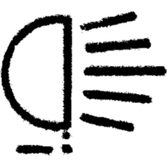 Hella Wipptastenschalter Symbolscheibe - Arbeitsscheinwerfer