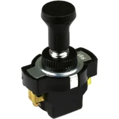 Universal Pull Switch Black 15mm for Motorcycles