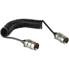 Verbindungskabel 7-polig 12V mit 2 Stecker, Länge 4 Meter