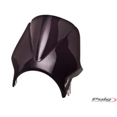 Screen PUIG windy dark for: Honda CB, CBF, NTV, Triumph Bonneville, Thunderbird, Thruxton