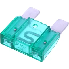 MAXI Flachstecksicherung 30A JMP HGN Packung 5 Stück