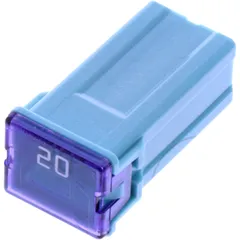 Blocksicherung J 20A JMP, hellblau, 5 Stück