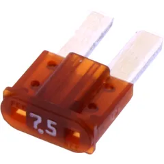 MINI-Flachstecksicherung 7.5A JMP BR