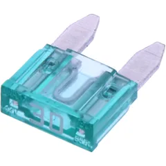 30A Mini Flat Blade Fuse for Japanese and European Vehicles