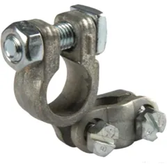 Battery Terminal Clamp for Motorcycles Negative Right