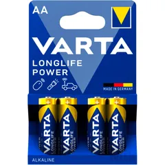 VARTA Longlife Power AA-Batterien 4er Blister