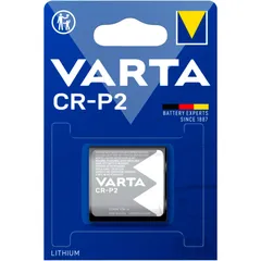 VARTA Professional Photo Lithium CR-P2 Batterien
