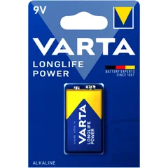 VARTA Longlife Power 9V Blockbatterie