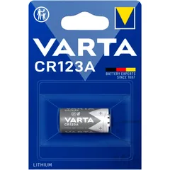 VARTA Photo Lithium CR123A Batterie für elektronische Anwendungen
