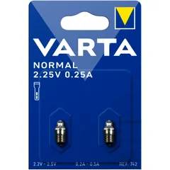 Ersatzbirnchen 2.25V für Taschenlampen