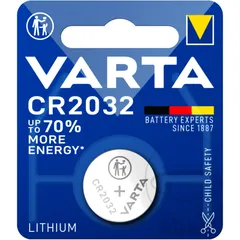 CR2032 Knopfzelle Varta 1er Blister