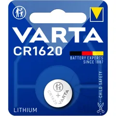 VARTA CR1620 Knopfzelle für elektronische Anwendungen