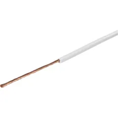 AUTOMOTIVE ELECTRICAL CABLE WHITE 0.5mm