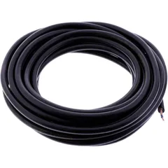 Kabel H03VV für 2x0.75 schwarz JMP 5 Meter