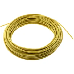 Kabel Fly 0.5mm gelb 10m