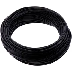 Kabel Fly 0.5mm schwarz JMP 50 Meter