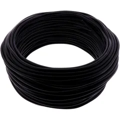 Kabel H03VV-F für 3X0.75 schwarz JMP 50 Meter