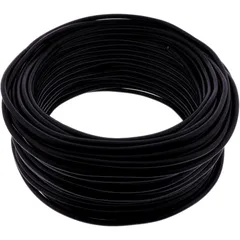 Kabel H03VV für 4X0.75 schwarz JMP 50 Meter