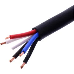 Kabel H05RR für 5X1.5 schwarz JMP