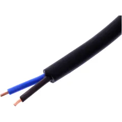 Kabel H05RR für 2X1.5 schwarz JMP 5 Meter