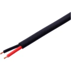 Kabel für Lautsprecher und Stereoanlagen 2X1.5 Schwarz JMP 10 Meter