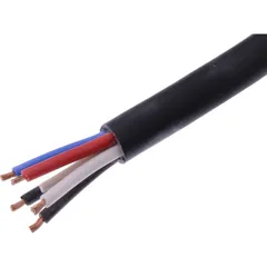 Kabel H05RR-für 5X1.5 schwarz 1116325