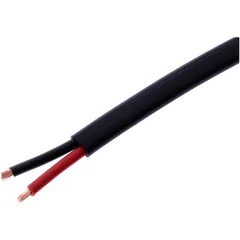 Kabel FLYY 2X2.5 Schwarz 50 Meter für Fahrzeuge
