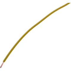 CABLE FLY 0.75mm² YELLOW 25M