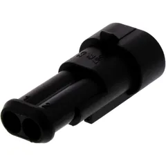 2-Pole Connector Housing JMP Superseal for Flat Contacts