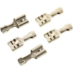 Uninsulated Spade Connector 1.0-2.5mm 6.3mm JMP Pack 5 PCS