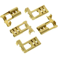Spade Connector Female Uninsulated 0.5-1.0 6.3mm JMP Pack 5 PCS
