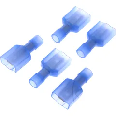 Spade Connector 2.5 mm Blue JMP for Motorbikes