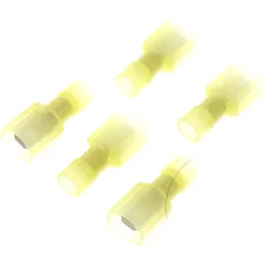 Yellow 6.0 mm Fully Insulated Spade Connector JMP