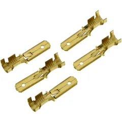 Flat Connector for 2.5-6.0mm², 6.3mm JMP Pack 5 PCS