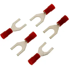 Fork Terminal Connector M6 for Wire Cross Section 0.5-1.5 mm²
