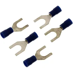 Fork Terminal Connector M6 1.5-2.5 mm² nylon insulated - Pack of 5