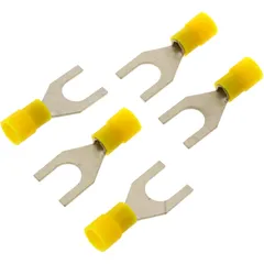 Fork Terminal Connector M8 Nylon Insulated 4.0-6.0 mm² Pack of 5 Pieces
