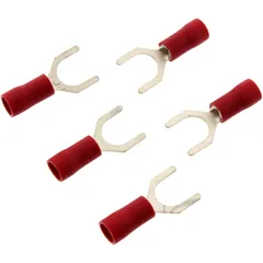 Insulated Fork Terminal M6 0.5-1.5 mm² JMP Pack of 5