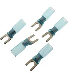Fork Terminal Connector for M4 1.5-2.5 mm² Blue JMP Pack of 5 Pieces