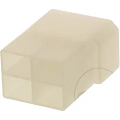 CONNECTOR HOUSING FEMALE 4-POL JMP for Flat Connectors