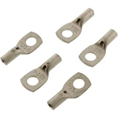 Ring Connector M4 for Cable Cross Sections 1.5-2.5 mm², Non-insulated, JMP, Pack 5 pcs