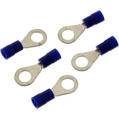 Ring Connector Nylon Insulated 1.5-2.5 M6 JMP Pack of 5