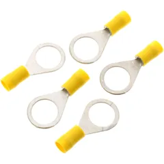 Insulated Ring Connector 4.0-6.0 M12 JMP Pack of 5