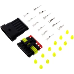 6-Pin Connector Block Set for Cars and Commercial Vehicles
