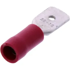 Insulated Flat Connector 0.5-1.5 mm² 6.3 mm JMP, Pack of 25