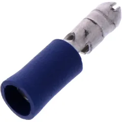 Insulated Round Plug 1.5-2.5 mm² 4 mm for Motorcycles