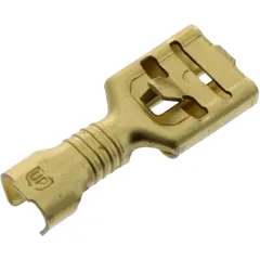 Uninsulated Spade Connector 1.0-2.5 mm² 6.3mm JMP PCK 25 PCS